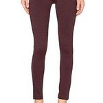 Theory Women’s Adbelle K pant red/black vertical striped pants-sz Small Photo 0