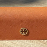 Tory Burch  Orange Sunglasses Case Hard Shell Clam Shell Designer Photo 0