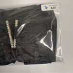 Forever 21  Black Strapless Top Sz M Rhinestone V Club Date Night Party‎ Rave Photo 11