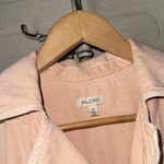 Anthropologie  Pilcro dress Short Sleeve Destructed Denim Mini medium NEW Pink Photo 3