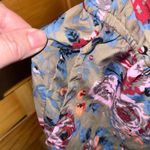 Dizzire one piece shorts jumpsuit with vneck and back zip size medium Tan Photo 8