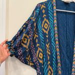 Ariat Coachella Kimono Wrap Jacket in Blue Multicolor Southwestern Size S/M Photo 6