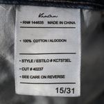 KanCan Alton High Rise 90s Flare Jean Size 15/31 Blue Photo 5