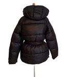 Toboggan Canada Mia Puffer Belted Coat with Removable Hood Black Size XL NWT Photo 4