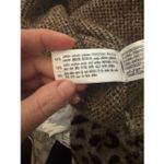 ZARA  Leopard Print Knit Sweater | Cozy Animal Print Pullover | Medium Photo 4