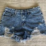 SheIn Distressed Jean shorts Size M Photo 0