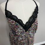 Cacique  Sleep Dress Nighty Night Gown Halter Lace Cotton Modal Black Pink Grey Photo 1