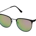 Betsey Johnson Black Sunglasses with Iridescent Lenses Photo 0