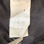 Vintage Perfect Form Slip Dress Black Lace Full Adjustable Strap Nylon Vneckline Size XL Photo 8