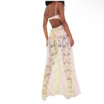 For Love & Lemons  Blossom Maxi Dress Size Medium In Color Multi XS NWT Photo 4