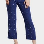 Hill House  Jewel Jamie Pants Navy Rhinestone Size XS Photo 0