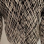 Covington Women's Black and White Patterned Jacket vintage looks like new large Photo 2