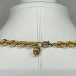 St. John Gold Chain Necklace 46" Palm Beach New York Text Links Statement ✨ Photo 2