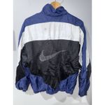 Nike Vintage‎  Track Suit Jacket Pants Blue White Black Mesh L 90s Y2K Photo 3