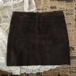 Genuine Leather Suede Mini Skirt Size undefined Photo 2
