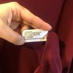 A New Day Maroon V-neck Long sleeves dress Photo 4