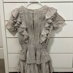 Love Shack Fancy  Grey Tie Dye Natasha Dress Photo 2