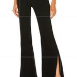 Lovers + Friends Black Split Hem Trousers Photo 0