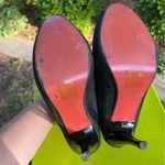 Black Shimmer Hidden Platform Pump Women’s Heels size EU39/US 8 EUC like new Photo 6