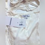 NWT SABINA MUSÁYEV LINCOLN VEST dress ivory, size XS White Photo 5