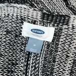 Old Navy  Black & White Knit Cardigan Size M Photo 4