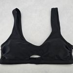 Time and Tru Black Padded Sports Bra Beach Bikini Bralette Swim Top S Small Photo 0