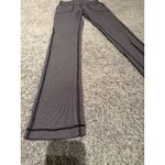 Lululemon  Skinny Will Pant Pockets Heathered Black Grape Size 6 Photo 1