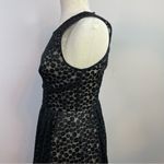 Plenty By Tracy Reese Plenty Tracy Reese Anthropologie Black Embroidered Sheer Dot Cocktail Dress 6 Photo 6