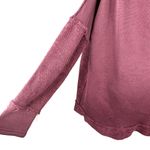 Free People Otto Slouchy Sweatshirt Tunic Oversized Jasper Rose M Photo 7