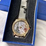 Lavishly Paris Luxury Women's Analog Quartz Crystal Wrist Watch Bracelet. Silver Photo 14