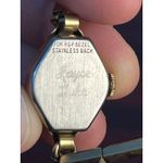 VTG Delaware 17 Jewels Watch 10K Bezel Stretch Band Coquette Not Tested Gold Photo 2