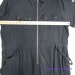 City Chic New! Plus Boiler Suit Jumpsuit in black, size 18 Photo 8