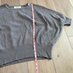Workshop  Women's Gray Dolman Knit Sweater Size Small Photo 7