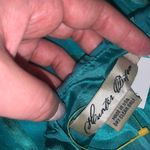 Hunter Bell Silk hunter Dixon by    floral leaf printed pleated dress holiday Photo 4