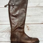 Franco Sarto  Cosmina Brown Leather Tall Riding Boot Equestrian Heritage Prep Photo 3