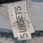 Sunsets Black Cream Swimsuit Bikini Tankini Top Tropical Size Small NWT #5018 Photo 3