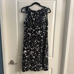 Jones New York  Midi Dress Black and White sz 10 Photo 5