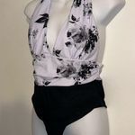 Unbranded women’s Halter deep V Neck One Piece Backless High Cut swimsuit Size L Photo 5