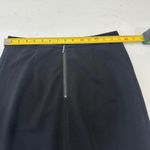Nanette Lepore Pencil Skirt 6 Womens Black Front Zipper Closure Knee Length Photo 4