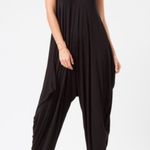 Love In Black Sleeveless Harem Jumpsuit Photo 0
