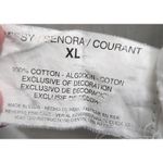 Bandolino  White Embroidered Peasant Blouse Womens XL 3/4 Sleeve Top‎ Photo 4