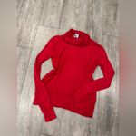 Go Couture  Vibrant Red Cowl Neck Sweater Photo 4