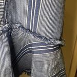 Saks 5th Avenue Saks Fifth Avenue Women's Striped Sheath Denim Dress Size L Photo 2