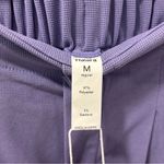 Halara  Flex High Waist Pocket Wide Leg Waffle Work Pants Size M Reg Orchid NWT Photo 3