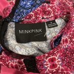 MINKPINK  Patchwork Print High Neck Halter  Maxi Dress S Photo 8