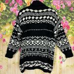KITTY HAWK Vintage Black and White Turtleneck Sweater Size M Size M Photo 1