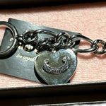 Juicy Couture  Silver Links Adjustable Heart Charm Bracelet in Box Photo 2