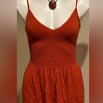Arielle Golden Gate Orange Thin straps intimate Dress/Top Stretchy Material Sz.S Photo 1