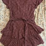 Altar'd State Maroon Romper Photo 1