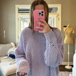 American Threads Purple Sweater Size Small/Medium Photo 3